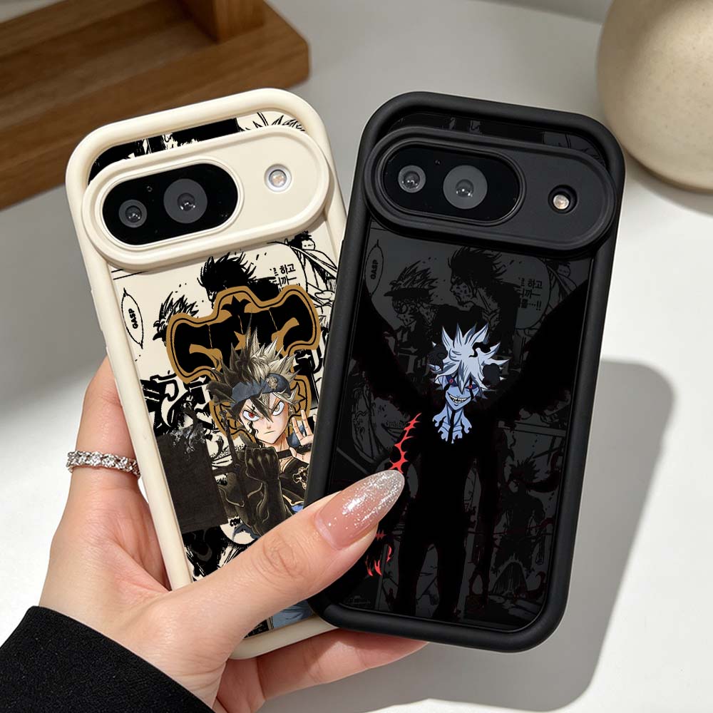Phone Cases Pixel 10 Pro - Czarny Clover Fajne Etui na Telefon