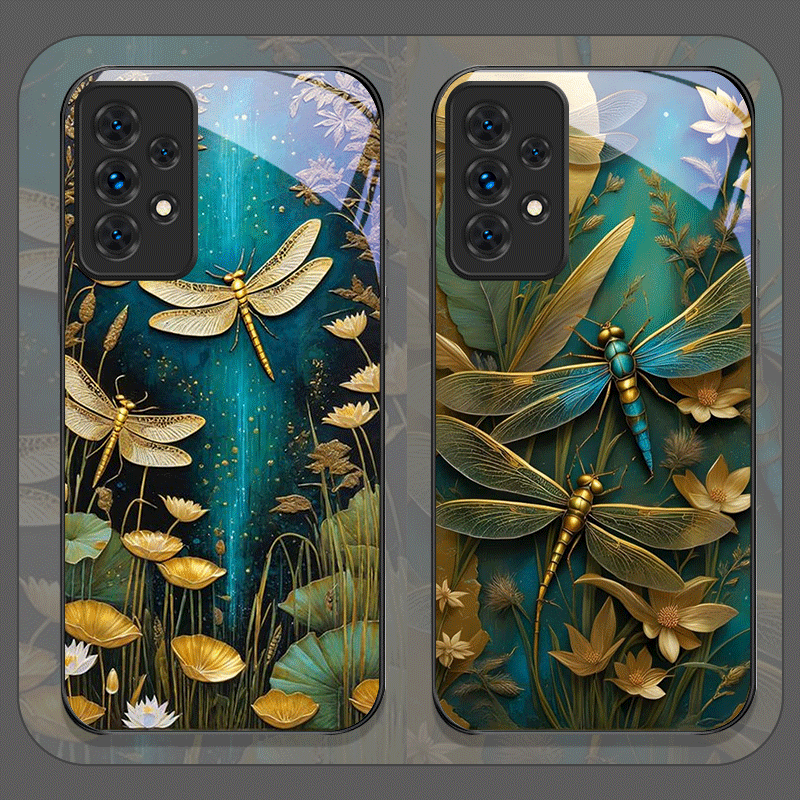 Phone Cases Samsung A14 - Etui na telefon ze szkła hartowanego