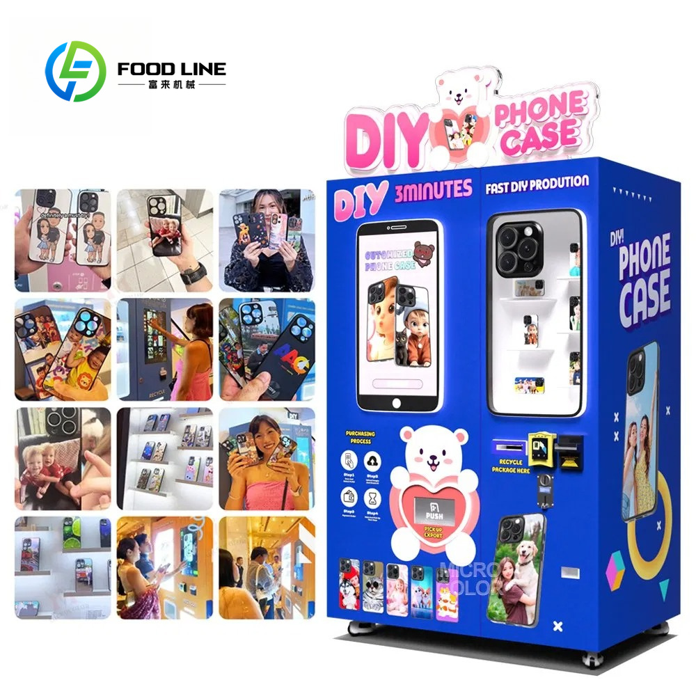 Phone Cases Vending Machine - Szybka maszyna do drukowania niestandardowych etui