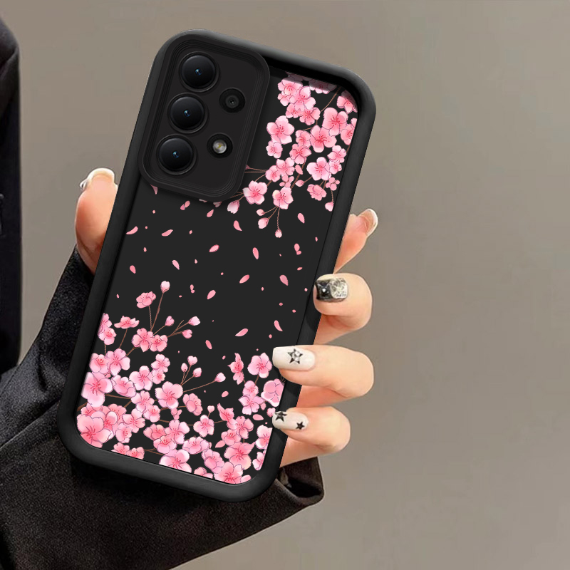 Phone Cases Samsung A14 - Etui na telefon z nadrukiem kwiatów