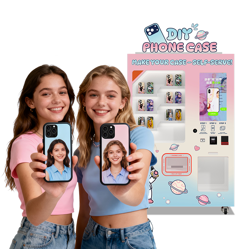 Phone Cases Vending Machine - Automatyczna drukarka UV do personalizowanych obudów