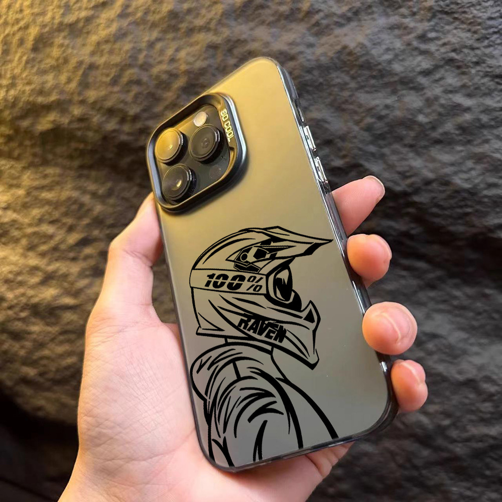 Phone Cases Vape - Kreatywne etui na telefon z motocyklistą