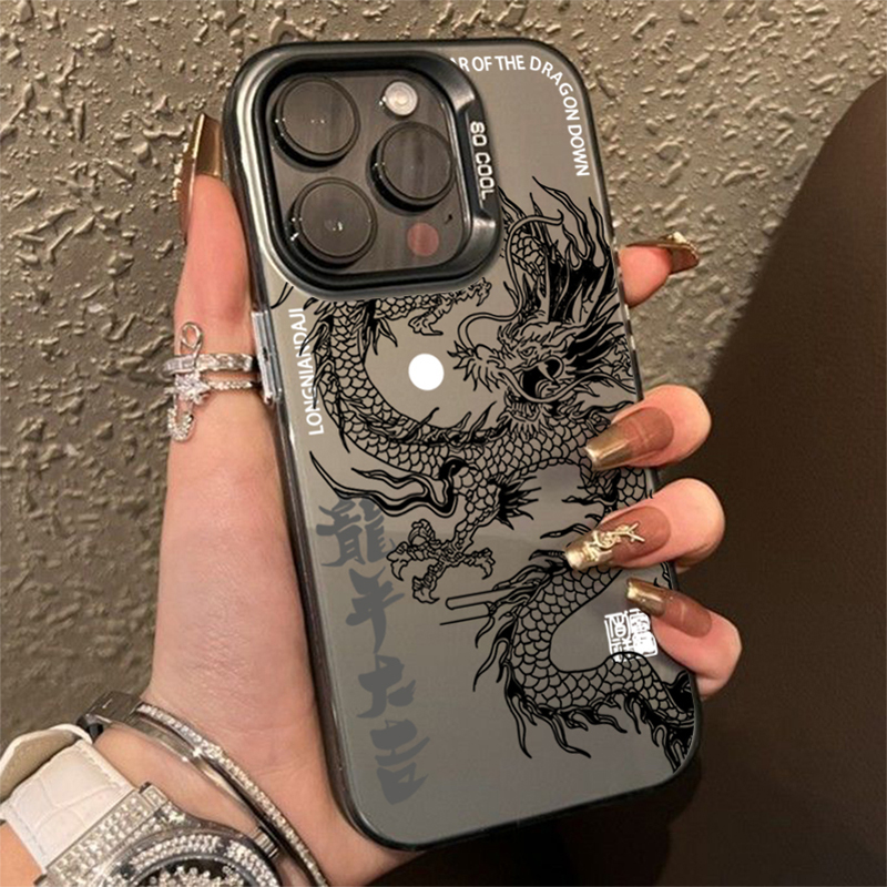 Phone Cases Vape - Luksusowe etui ochronne z motywem smoka,