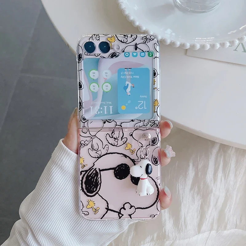 Phone Cases Z Flip 7 - Urocze, kreskówkowe etui na telefon z
