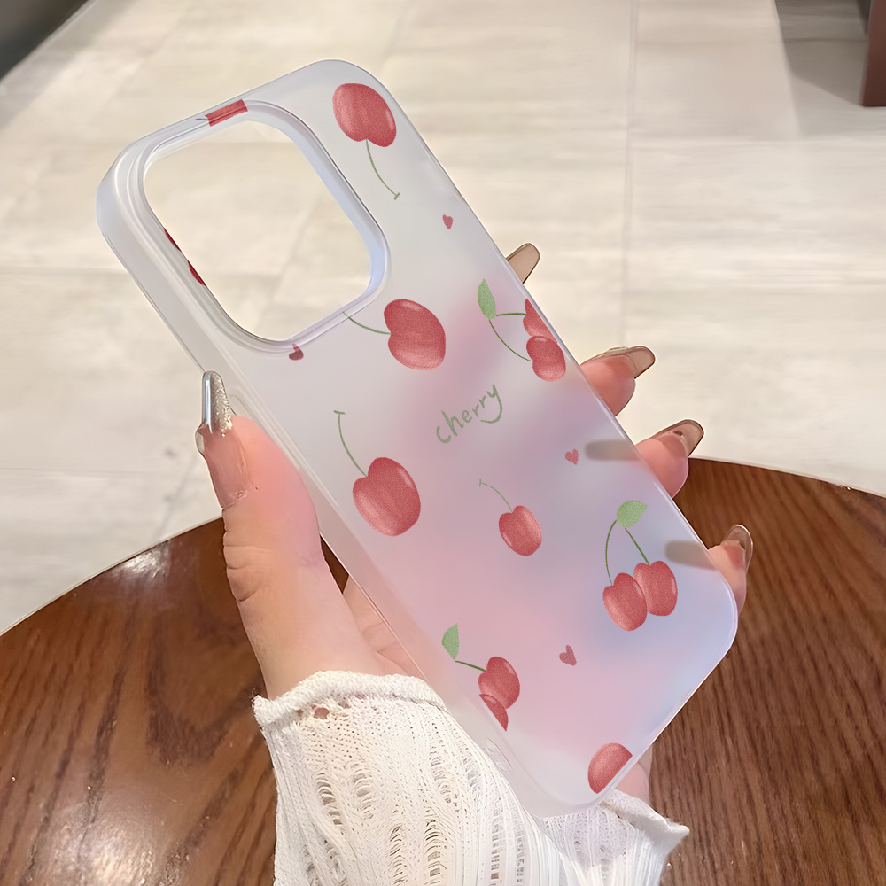 Phone Cases Iphone 17 - Etui na telefon Cherry, matowe, do