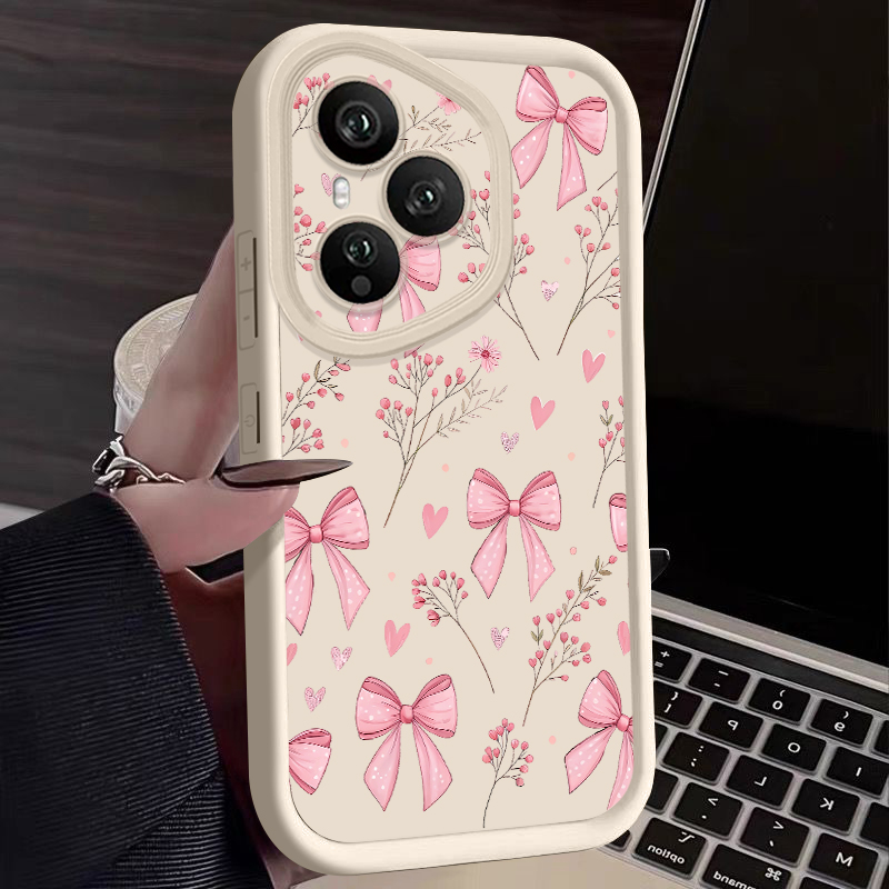 Phone Cases Pink - Miękkie etui TPU na telefon Honor