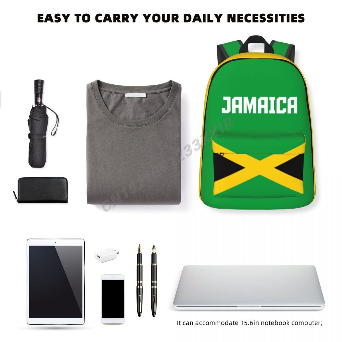 Plecak Unisex Flaga Jamajki Ja – Phone Cases Jamaica recenzja i cena