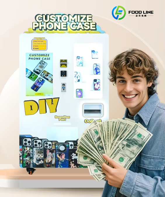 Automat do samodzielnego tworz – Phone Cases Vending Machine recenzja i cena