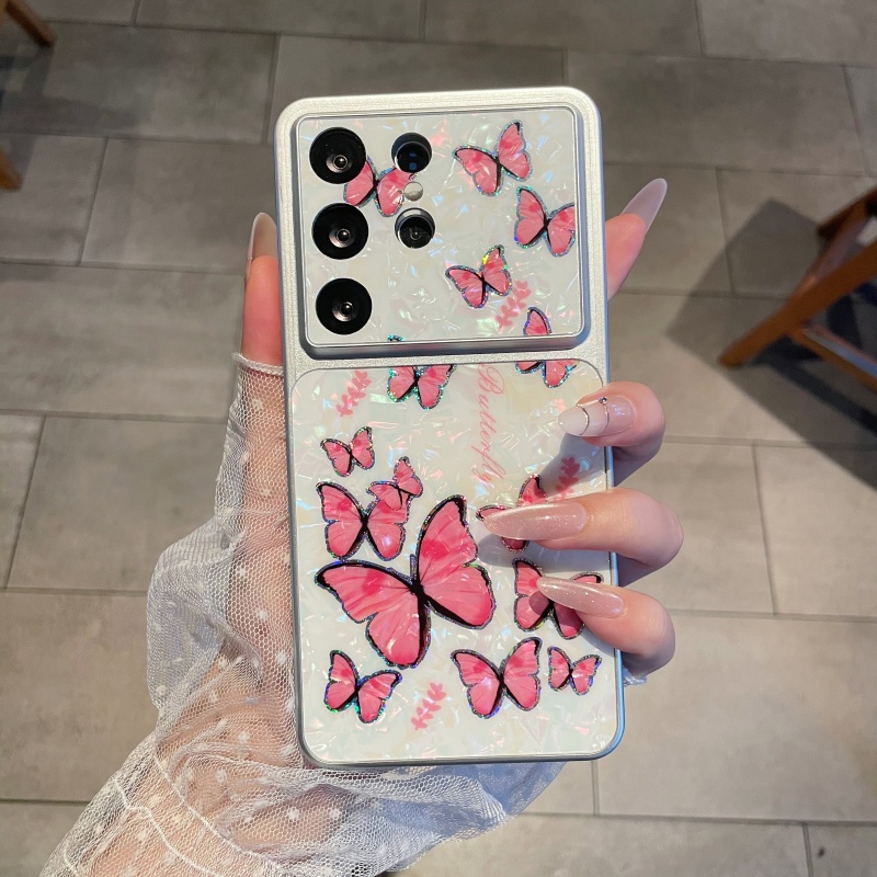 Luksusowe etui z motywem motyl – Luxury Plating Case recenzja i cena