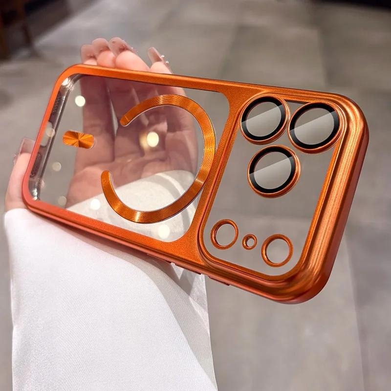 Magnetyczne, przezroczyste, lu – Luxury Plating Case recenzja i cena