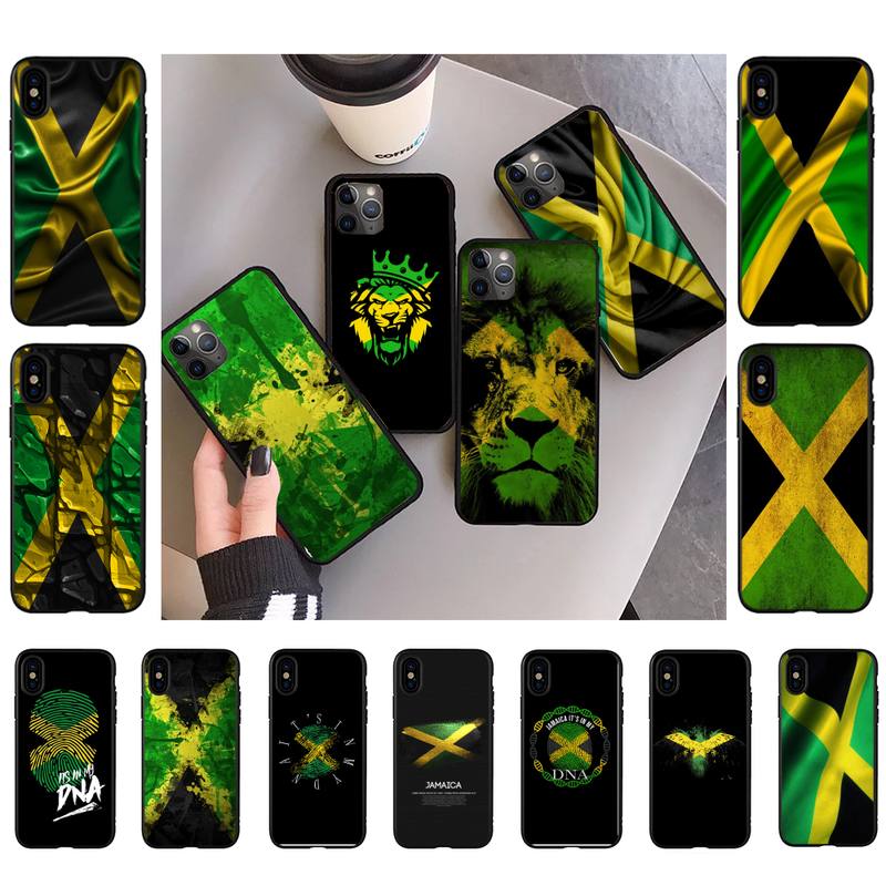 FHNBLJ Retro jamajka flaga nar – Phone Cases Jamaica recenzja i cena