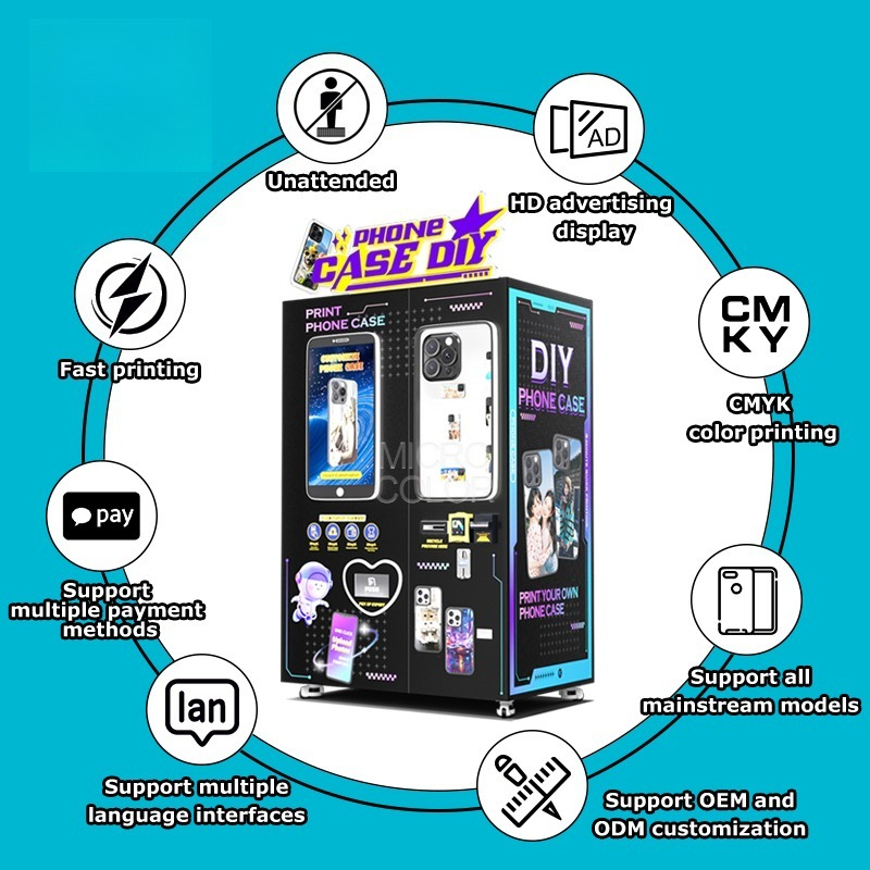 Nowa Dostawa Drukarka do Obudó – Phone Cases Vending Machine recenzja i cena