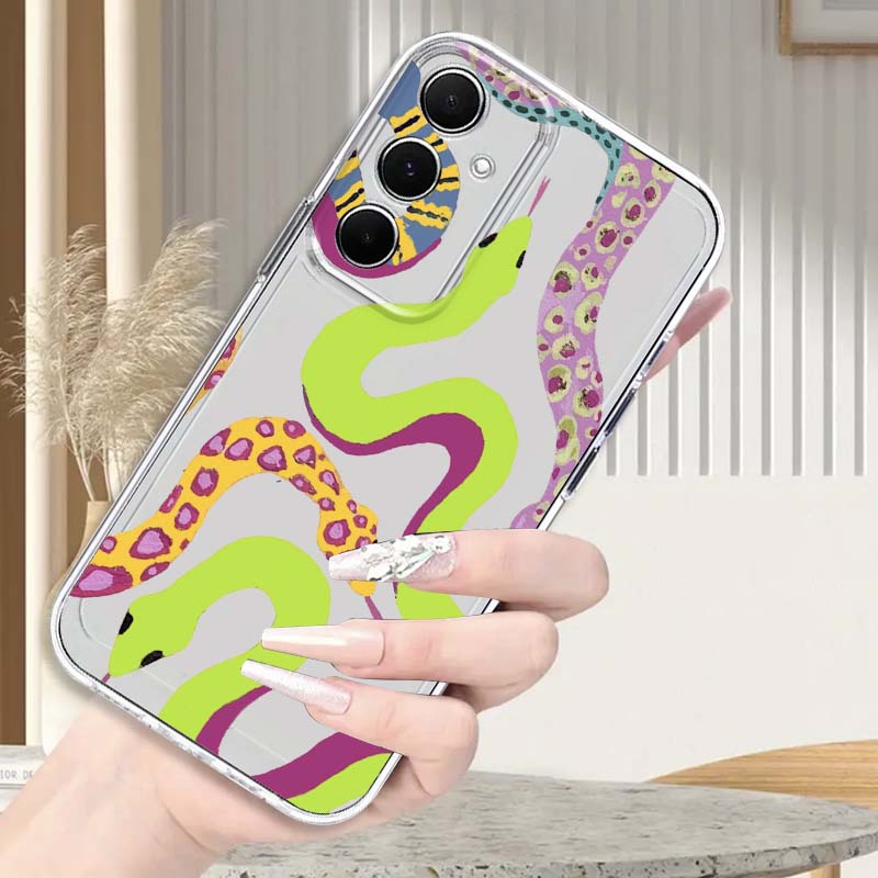 Kolorowy, apetyczny wąż - prze – Phone Cases Samsung A14 recenzja i cena