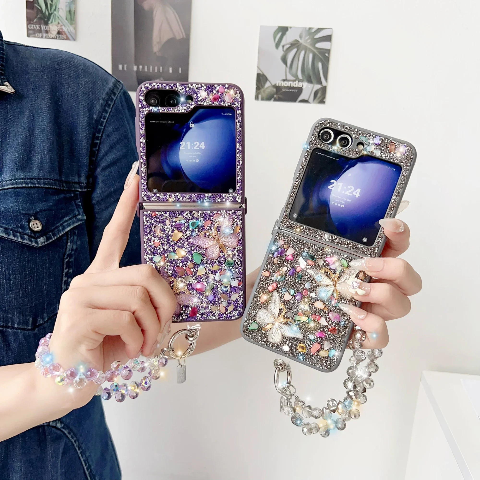 Luksusowe brokatowe etui na te – Phone Cases Z Flip 7 recenzja i cena