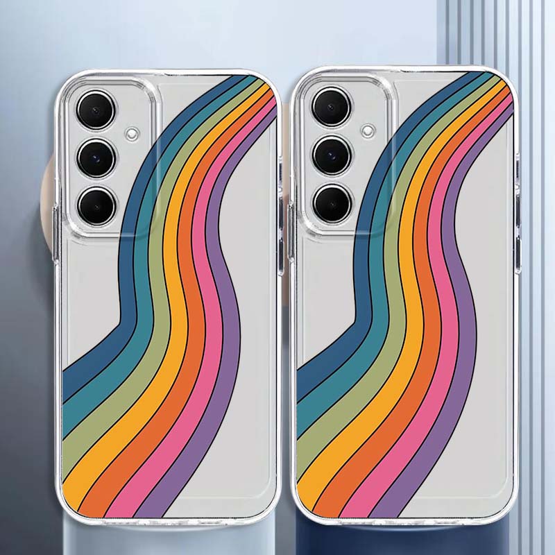 Kolorowe tęczowe etui na telef – Phone Cases Samsung A14 recenzja i cena