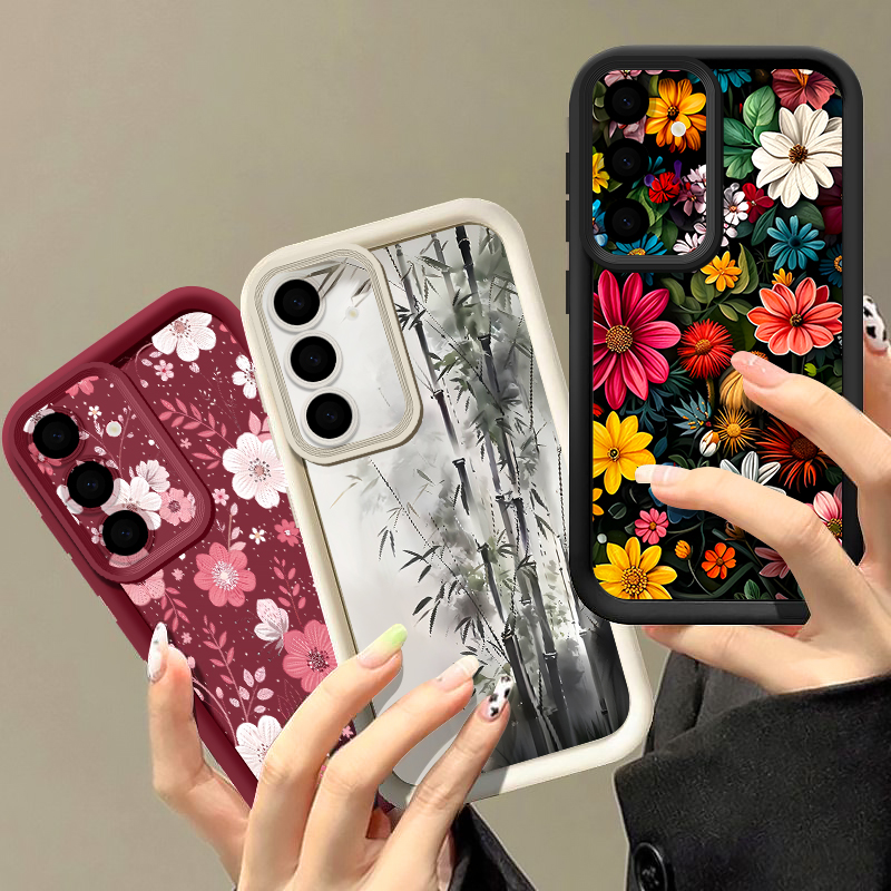 Etui z wzorem kolorowych kwiat – Phone Cases Samsung A14 recenzja i cena