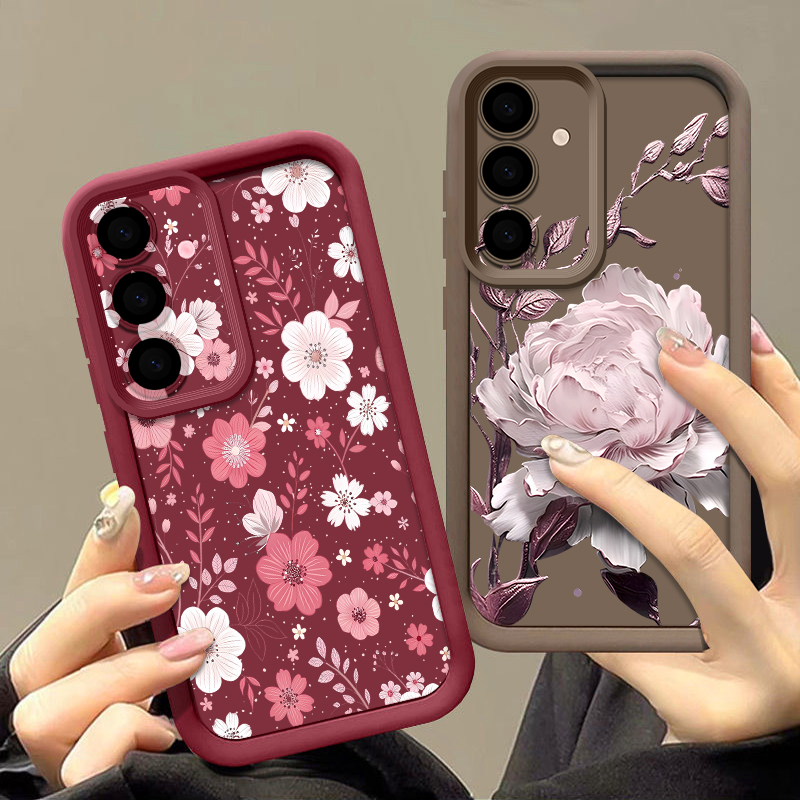 Etui z wzorem kolorowych kwiat – Phone Cases Samsung A14 recenzja i cena