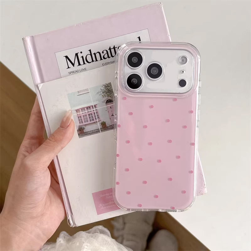 Koreański styl Ins Girl, prost – Phone Cases Pink recenzja i cena