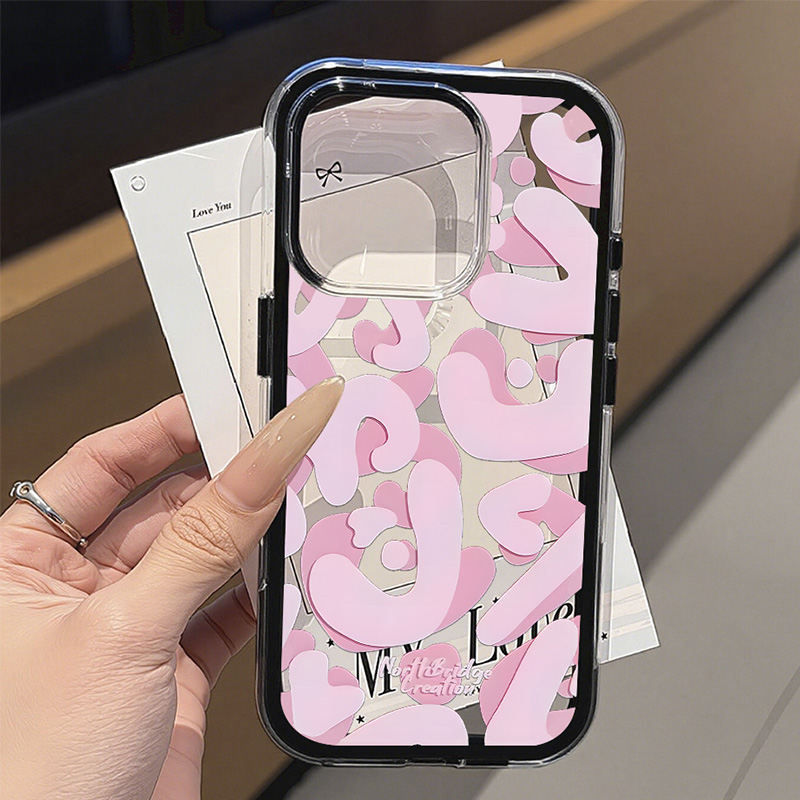 Przezroczyste etui na telefon  – Phone Cases Pink recenzja i cena