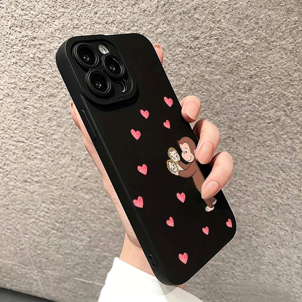 Etui na telefon Monkey Pink He – Phone Cases Pink recenzja i cena