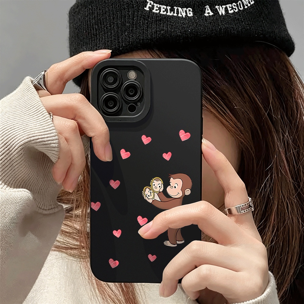 Etui na telefon Monkey Pink He – Phone Cases Pink recenzja i cena