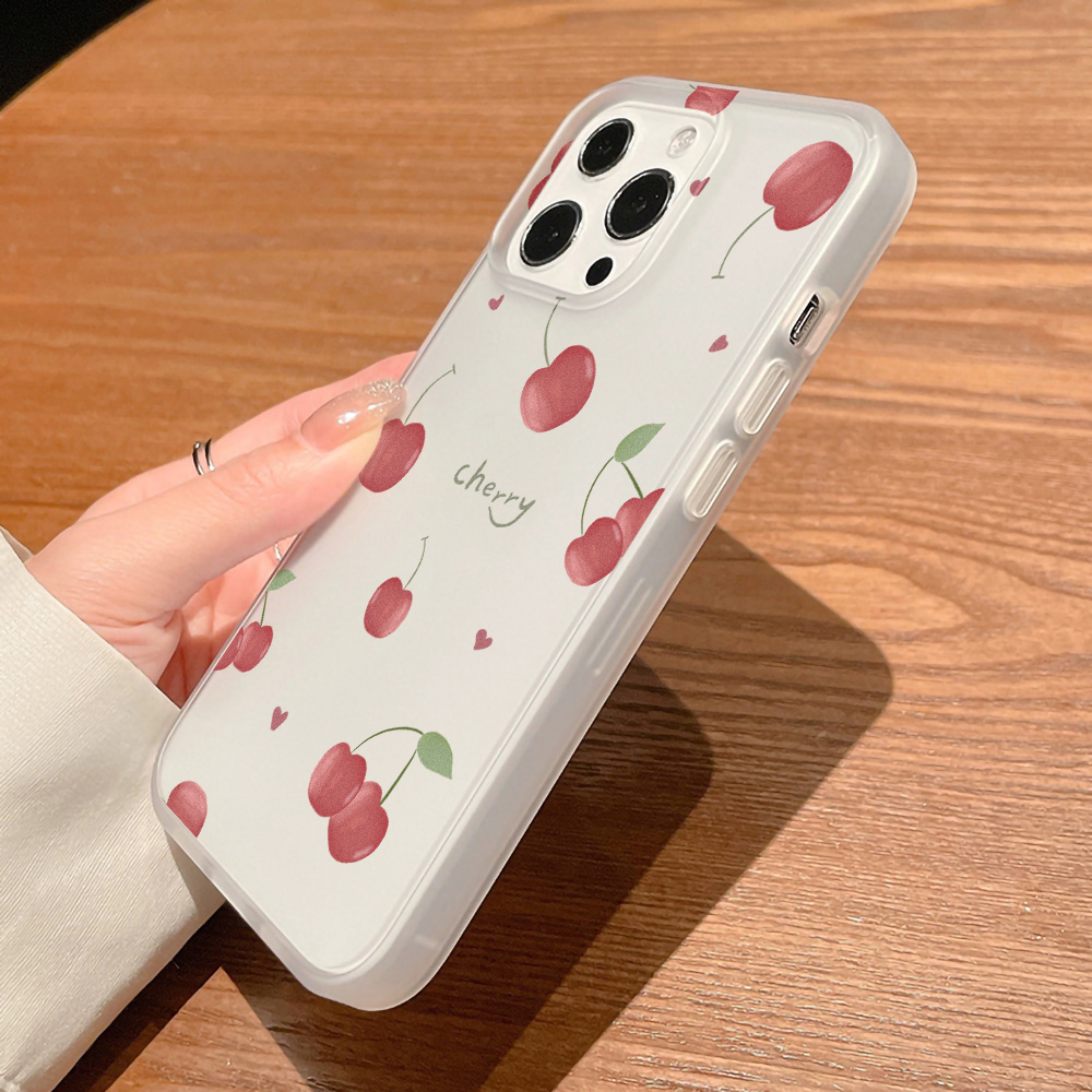 Etui na telefon Cherry, matowe – Phone Cases Iphone 17 recenzja i cena