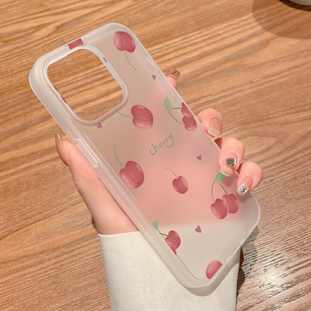 Etui na telefon Cherry, matowe – Phone Cases Iphone 17 recenzja i cena