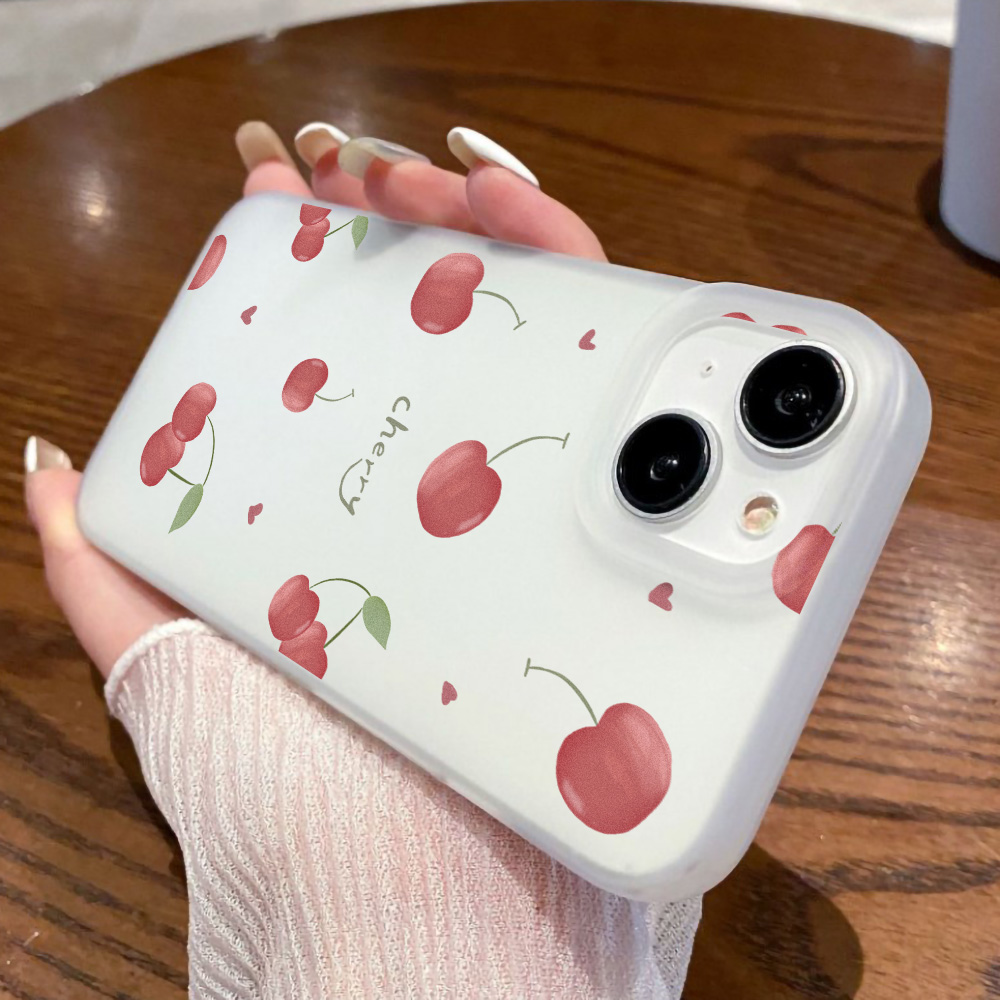 Etui na telefon Cherry, matowe – Phone Cases Iphone 17 recenzja i cena